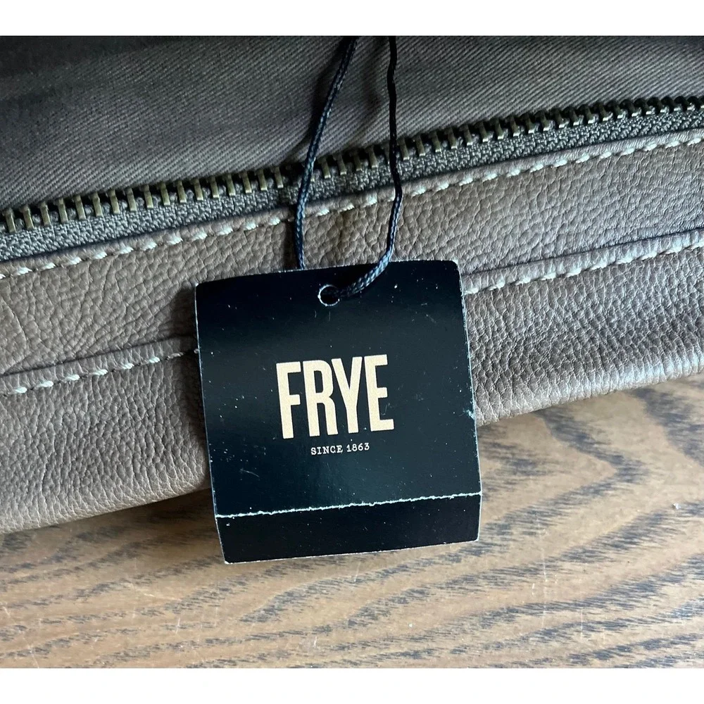 Frye & Co Sellina Artisan Satchel Stone Leather NWT
